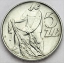5 zł pięć złotych z Rybakiem 1971 Rybak