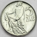 5 zł pięć złotych z Rybakiem 1973 Rybak