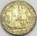 Czechosłowacja 100 koron 1948 Uniwersytet Karola