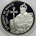 10 zł złotych 1998 Zygmunt III Waza PÓŁPOSTAĆ