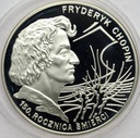 10 zł złotych 1999 Fryderyk Chopin Szopen