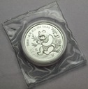 Chiny 10 Juanów 1991 Srebrna Panda SREBRO UNCJA