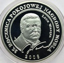 Pieniądz Zastępczy 70 Talary Wałęsa 2009 SREBRO