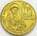 2 zł złote 1999 Jan Łaski Reformator Kościoła