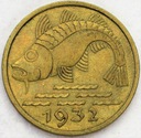 WMG Gdańsk 10 fenigów 1932 Dorsz