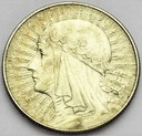 5 zł złotych 1933 Głowa kobiety Polonia SREBRO