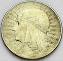 5 zł złotych 1934 Głowa kobiety Polonia SREBRO