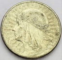 10 zł złotych 1932 Głowa kobiety Polonia SREBRO
