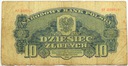 1944 10 zł złotych Obowiązkowym, seria AP