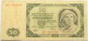 1948 50 zł Pięćdziesiąt Złotych, seria EC RZADKI