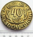 Medal 40 Lat Zakładów Obuwia