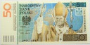 2006 50 zł złotych Jan Paweł II