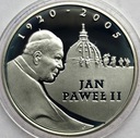 10 zł złotych 2005 Jan Paweł II SREBRO