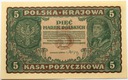 1919 5 Pięć Marek Polskich II Serja BS