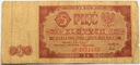 1948 5 zł pięć złotych seria AP