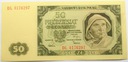 1948 50 zł Pięćdziesiąt Złotych, seria DL RZADKI
