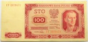 1948 100 zł Sto Złotych, seria IT RZADKI
