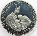 Jan Paweł II Inauguracja Pontyfikatu SREBRO