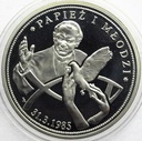 Jan Paweł II Papież i młodzi SREBRO