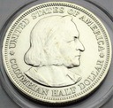 USA 1/2 Dolara SREBRO 1893 Wystawa Kolumba SREBRO