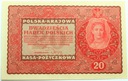 1919 20 Dwadzieścia Marek Polskich II Serja CY