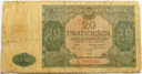 1946 20 zł, Dwadzieścia Złotych, Seria C