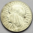 10 zł złotych 1932 Głowa kobiety Babka SREBRO (3)