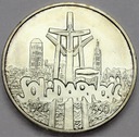 100000 zł złotych 1990 Solidarność A SREBRO (2)