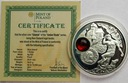 Szlak Bursztynowy 1 dolar 2011 Gdańsk LUSTRZANA