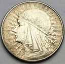 10 zł złotych 1932 Głowa kobiety Polonia SREBRO