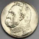 10 zł złotych 1936 Józef Piłsudski SREBRO