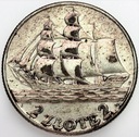 2 złote 1936 Żaglowiec Żaglówka Statek SREBRO (5)