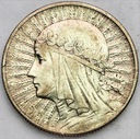 5 zł złotych 1932 Głowa kobiety Polonia SREBRO (1)