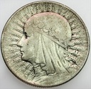 5 zł złotych 1933 Głowa kobiety Polonia SREBRO (4)