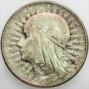 5 zł złotych 1933 Głowa kobiety Polonia SREBRO (5)