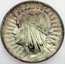 5 zł złotych 1934 Głowa kobiety Polonia SREBRO (7)