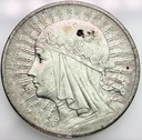 10 zł złotych 1932 Głowa kobiety Polonia SREBRO (1