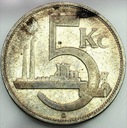 Czechosłowacja 5 Koron 1929