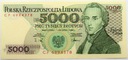 1988 5000 zł złotych Chopin seria CP