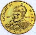2 zł złote 1998 Zygmunt III Waza