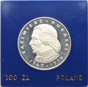 100 zł złotych 1976 Kazimierz Pułaski SREBRO