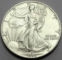 USA 1 oz uncja One Silver Dollar dolar 1989 SREBRO