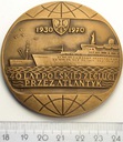 Medal 40 Lat Polskiej Żeglugi Przez Atlantyk