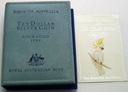 Australia 10 dolarów 1990 Kakadu SREBRO