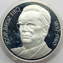 Jugosławia 1000 Dinarów 1980 Tito SREBRO