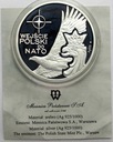 Medal 1999 Wejście Polski Do NATO SREBRO