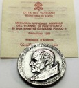 Medal Jan Paweł II 1983 6 Rok Pontyfikatu SREBRO