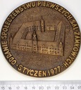 Medal Oddanie Społeczeństwu Pierwszych Sal Zamkowy