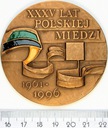 Medal XXXV Lat Polskiej Miedzi