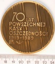 Medal 70 Lat Powszechnej Kasy Oszczędności